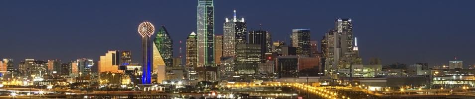 Dallas Skyline at Night